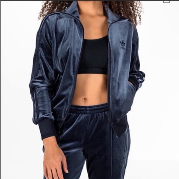 adidas suede sweatsuit